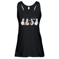 Cute Nurse Halloween Ghost Ladies Essential Flowy Tank