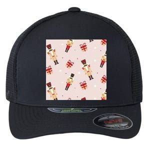 Christmas Nutcracker Holiday Flexfit Unipanel Trucker Cap