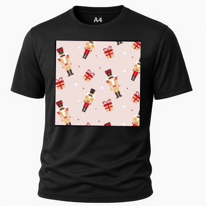 Christmas Nutcracker Holiday Cooling Performance Crew T-Shirt
