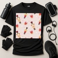Christmas Nutcracker Holiday Cooling Performance Crew T-Shirt