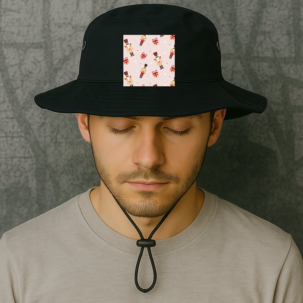 Christmas Nutcracker Holiday Bucket Hat