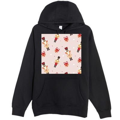 Christmas Nutcracker Holiday Premium Pullover Hoodie