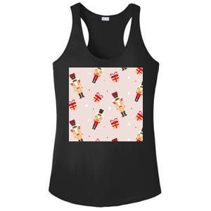 Christmas Nutcracker Holiday Ladies PosiCharge Competitor Racerback Tank