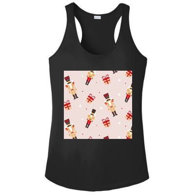 Christmas Nutcracker Holiday Ladies PosiCharge Competitor Racerback Tank
