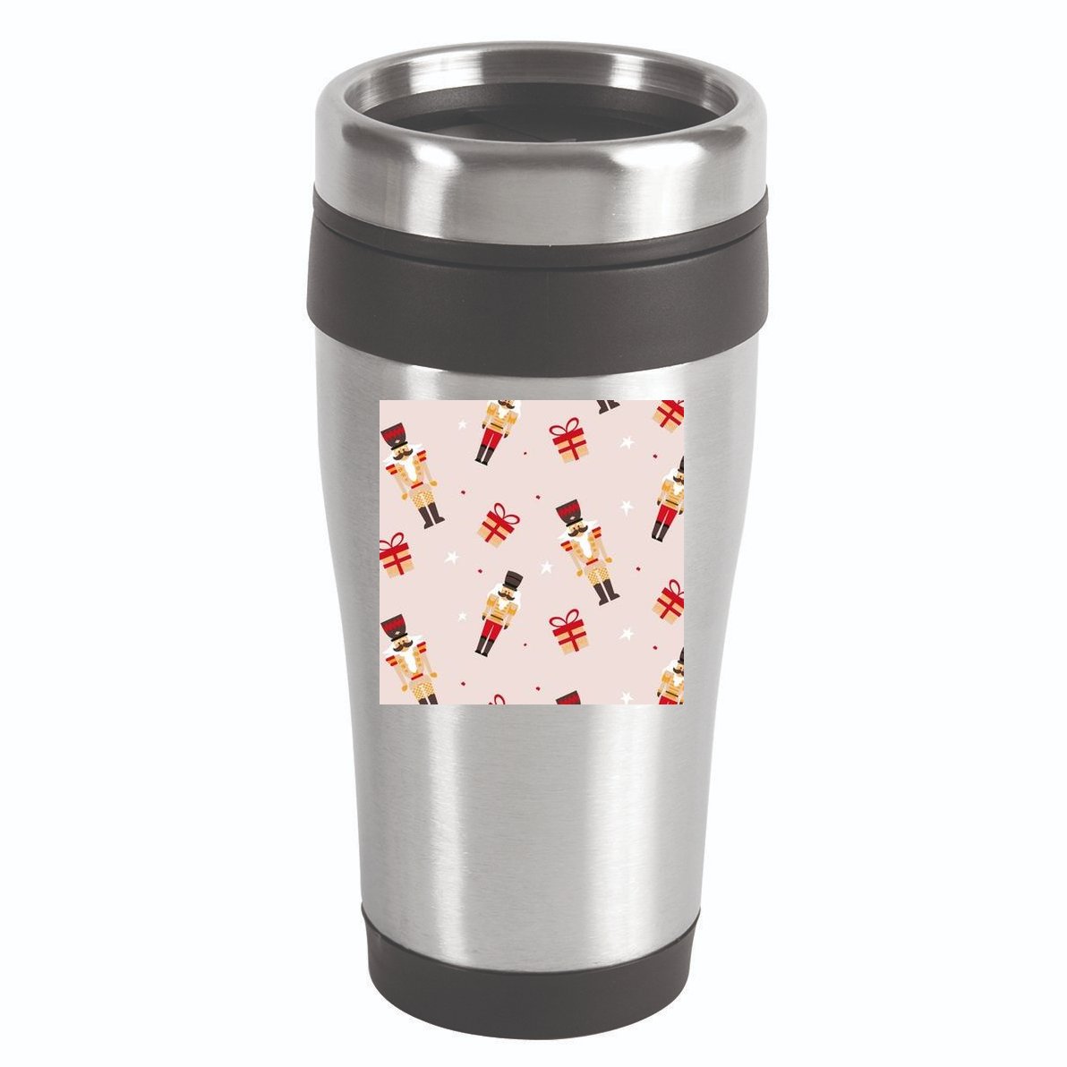 Christmas Nutcracker Holiday 16oz Travel Tumbler