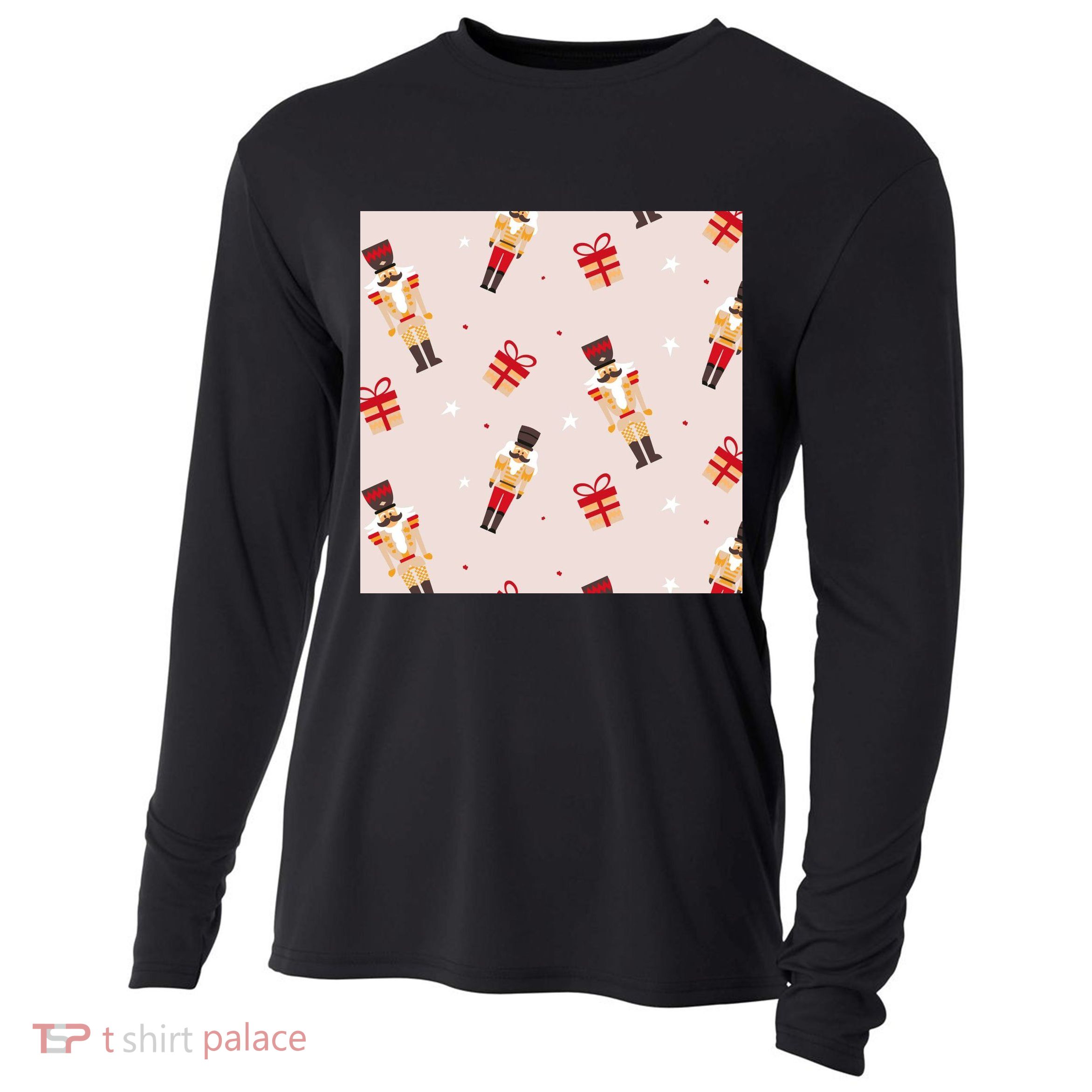Christmas Nutcracker Holiday Cooling Performance Long Sleeve Crew