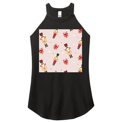 Christmas Nutcracker Holiday Women's Perfect Tri Rocker Tank