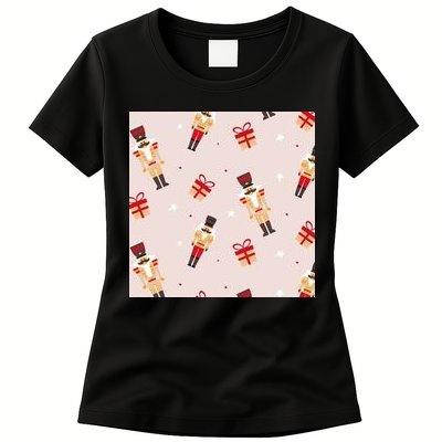 Christmas Nutcracker Holiday Womens T-Shirt