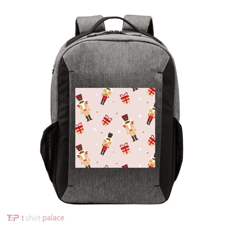 Christmas Nutcracker Holiday Vector Backpack