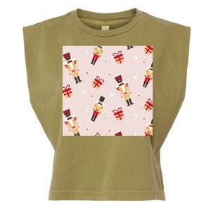 Christmas Nutcracker Holiday Garment-Dyed Women's Muscle Tee