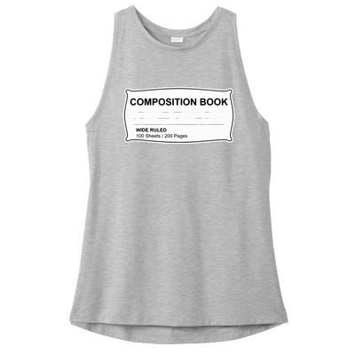 Composition Notebook Halloween Costume Couples Fancy Dress Ladies PosiCharge Tri-Blend Wicking Tank