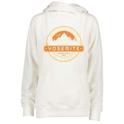 California Nature Hiking Outdoors Gift Yosemite National Park Womens Funnel Neck Pullover Hood