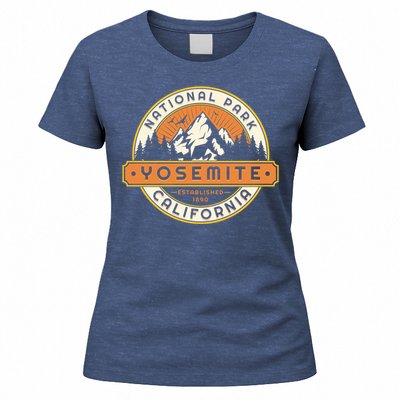 California Nature Hiking Outdoors Gift Yosemite National Park Women's T-Shirt