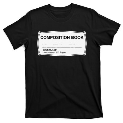 Composition Notebook Halloween Costume Couples Fancy Dress Gift T-Shirt