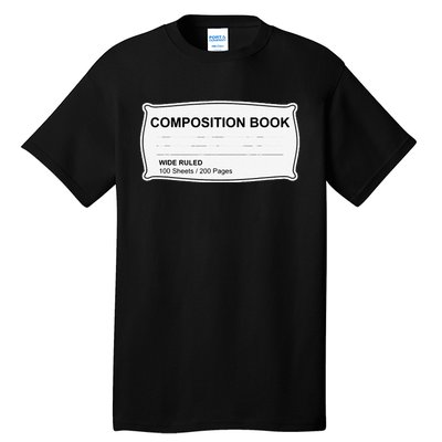 Composition Notebook Halloween Costume Couples Fancy Dress Gift Tall T-Shirt