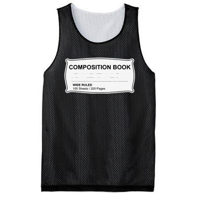 Composition Notebook Halloween Costume Couples Fancy Dress Gift Mesh Reversible Basketball Jersey Tank