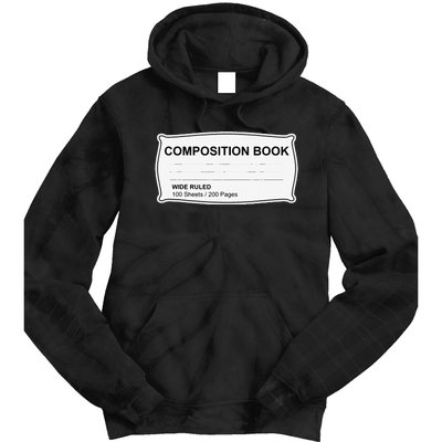 Composition Notebook Halloween Costume Couples Fancy Dress Gift Tie Dye Hoodie