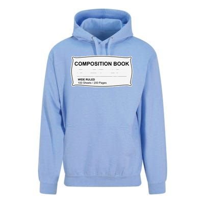 Composition Notebook Halloween Costume Couples Fancy Dress Gift Unisex Surf Hoodie