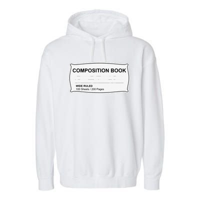 Composition Notebook Halloween Costume Couples Fancy Dress Gift Garment-Dyed Fleece Hoodie