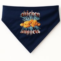 Chicken Nuggets Heavy Metal Funny USA-Made Doggie Bandana