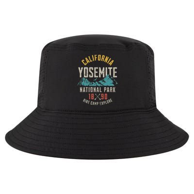 California Nature Hiking Outdoors Yosemite National Park Cool Comfort Performance Bucket Hat