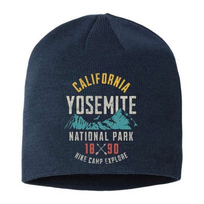 California Nature Hiking Outdoors Yosemite National Park Sustainable Beanie