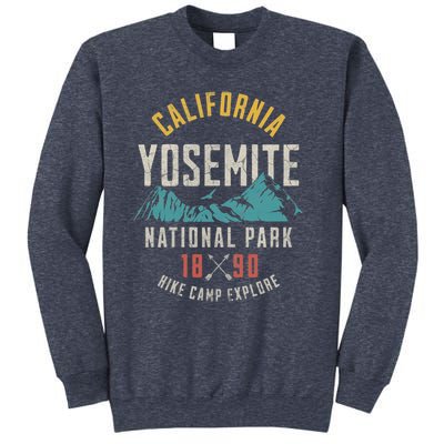 California Nature Hiking Outdoors Yosemite National Park Sweatshirt