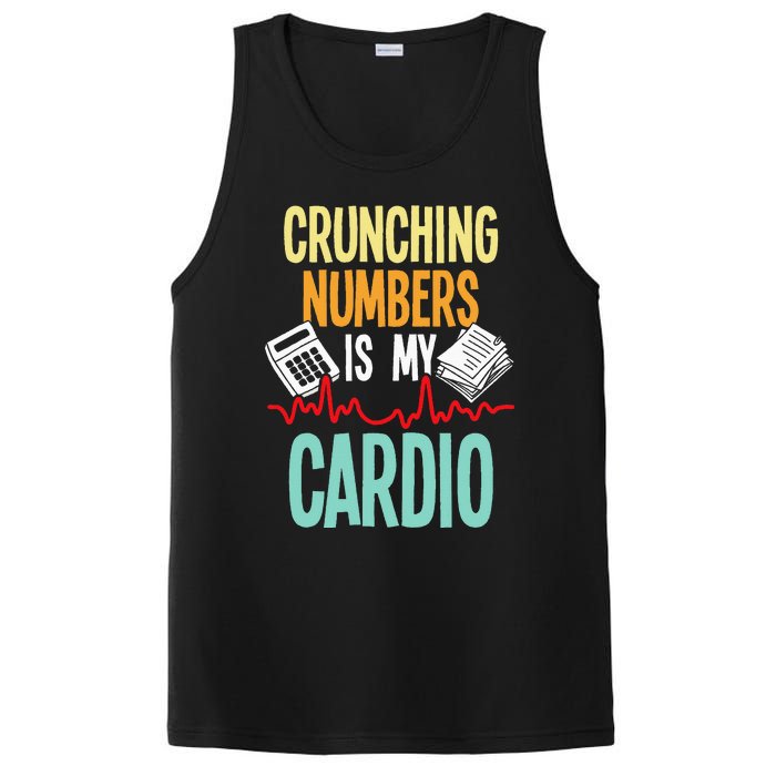 Crunching Numbers Is My Cardio Accountant Auditor Auditing PosiCharge Competitor Tank