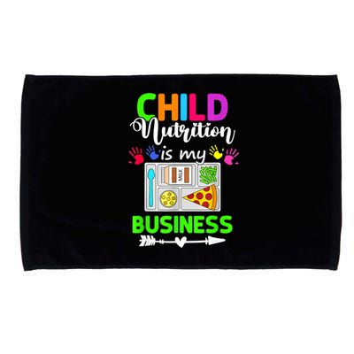 Child Nutrition Is My Business Cafeteria Worker Lunch Lady Microfiber Hand Towel