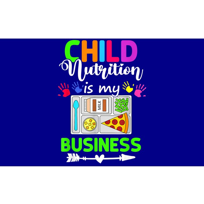 Child Nutrition Is My Business Cafeteria Worker Lunch Lady Bumper Sticker