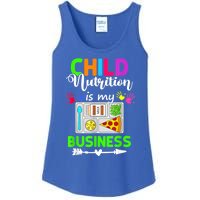 Child Nutrition Is My Business Cafeteria Worker Lunch Lady Ladies Essential Tank