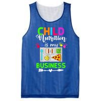 Child Nutrition Is My Business Cafeteria Worker Lunch Lady Mesh Reversible Basketball Jersey Tank