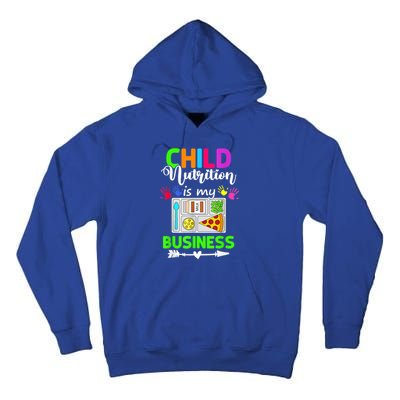 Child Nutrition Is My Business Cafeteria Worker Lunch Lady Tall Hoodie