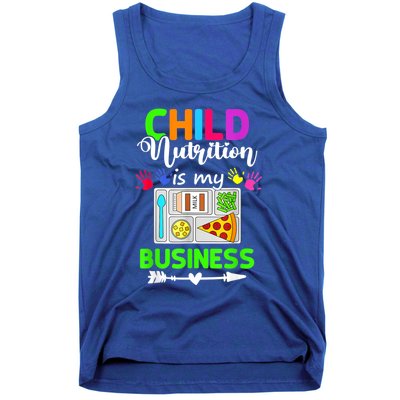 Child Nutrition Is My Business Cafeteria Worker Lunch Lady Tank Top