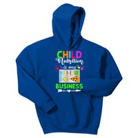 Child Nutrition Is My Business Cafeteria Worker Lunch Lady Kids Hoodie