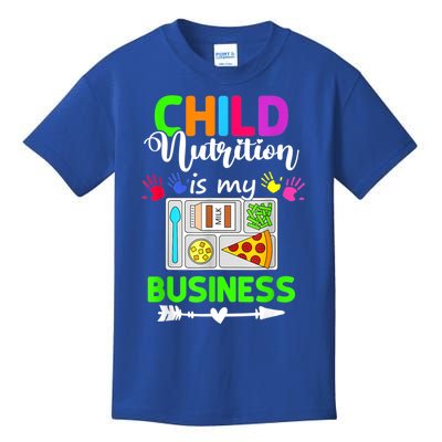 Child Nutrition Is My Business Cafeteria Worker Lunch Lady Kids T-Shirt