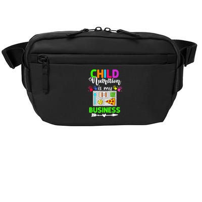 Child Nutrition Is My Business Cafeteria Worker Lunch Lady Crossbody Pack