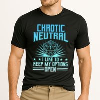Chaotic Neutral I Like To Keep My Options Open D20 Tabletop Performance Shirt