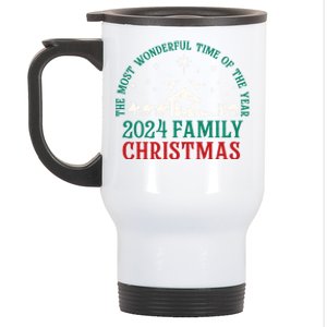 Christmas Nativity It’S The Most Wonderful Time 2024 Family Stainless Steel Travel Mug