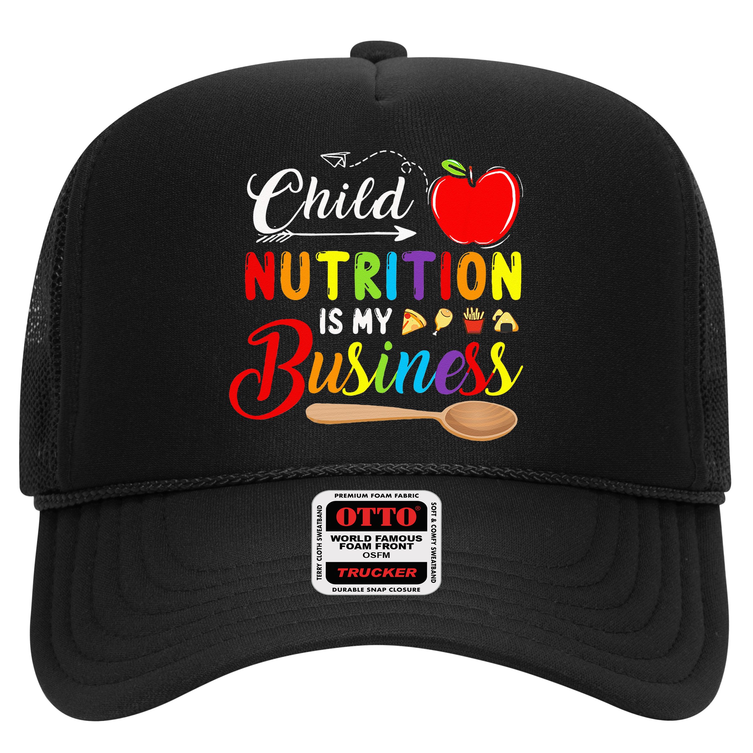 Child Nutrition Is My Business Cute Apple Hat