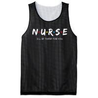 Cute Nurse I Will Be There For You Gift For Rn & Lpn Mesh Reversible Basketball Jersey Tank