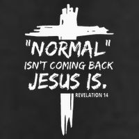 Christian Normal IsnT Coming Back Jesus Is Cool Comfort Performance Bucket Hat