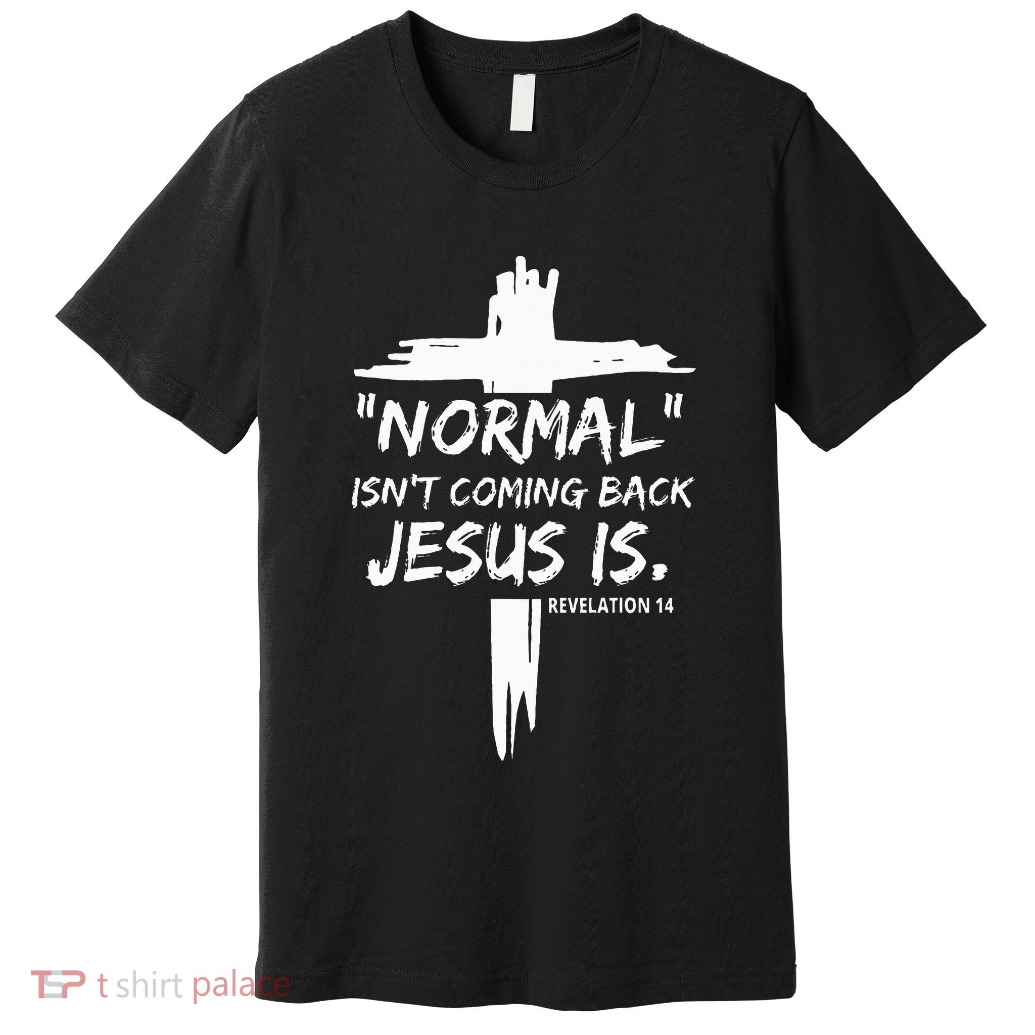 Christian Normal IsnT Coming Back Jesus Is Premium T-Shirt