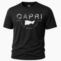 Capri Naples Italy Graphic Cooling Performance Crew T-Shirt