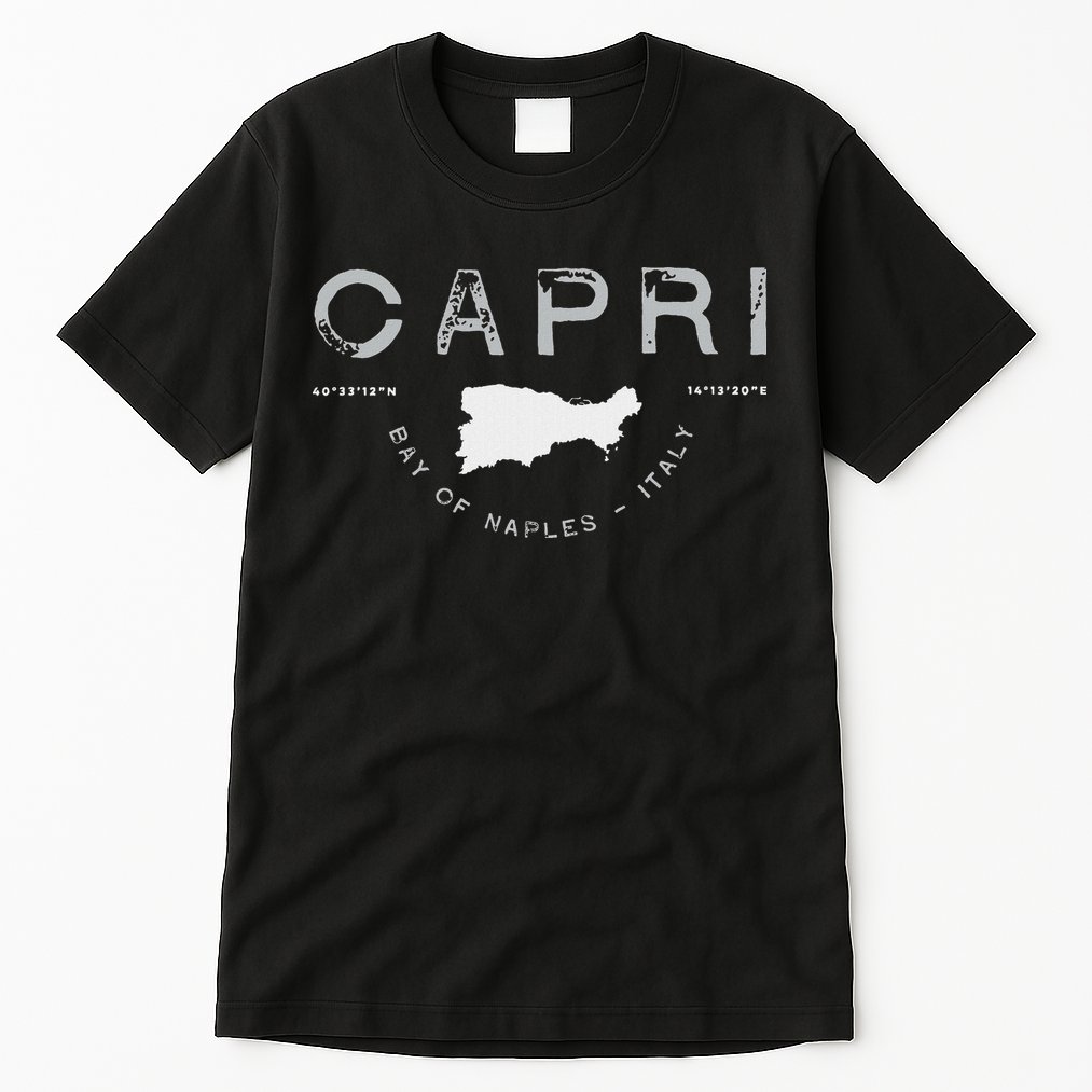 Capri Naples Italy Graphic Tall T-Shirt