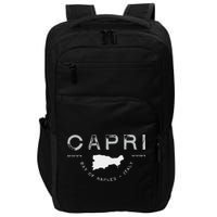 Capri Naples Italy Graphic Impact Tech Backpack
