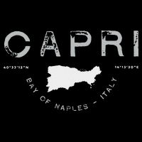 Capri Naples Italy Graphic Impact Tech Backpack