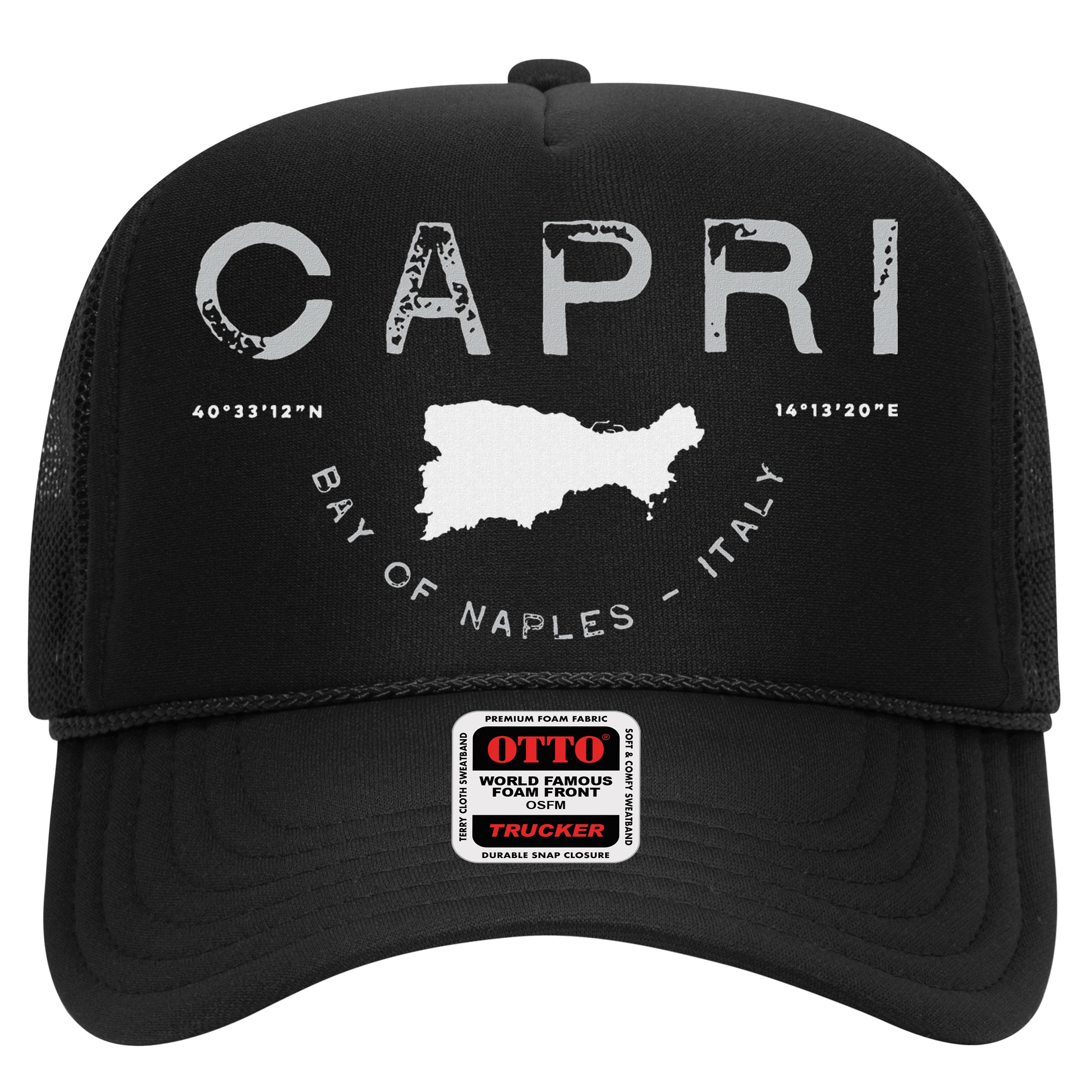 Capri Naples Italy Graphic Hat