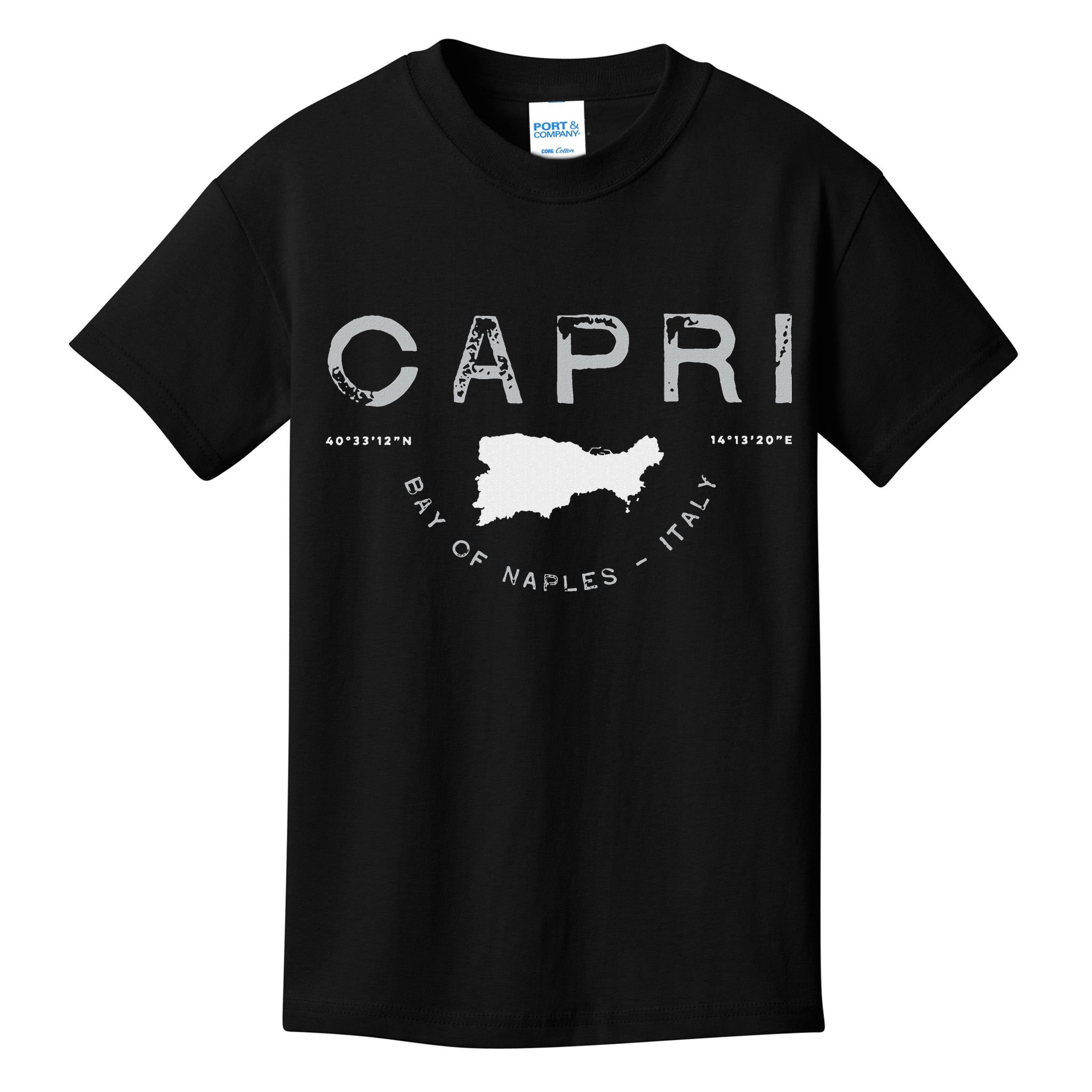 Capri Naples Italy Graphic Kids T-Shirt