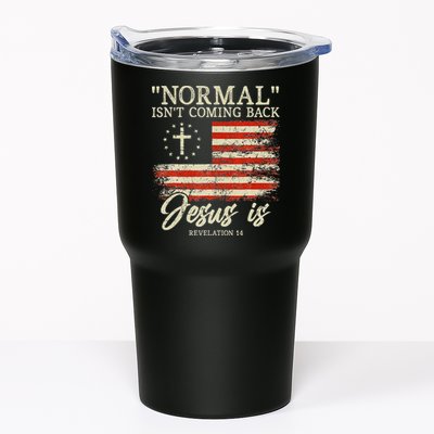 Christian Normal Isnt Coming Back Jesus Is Gift Tumbler